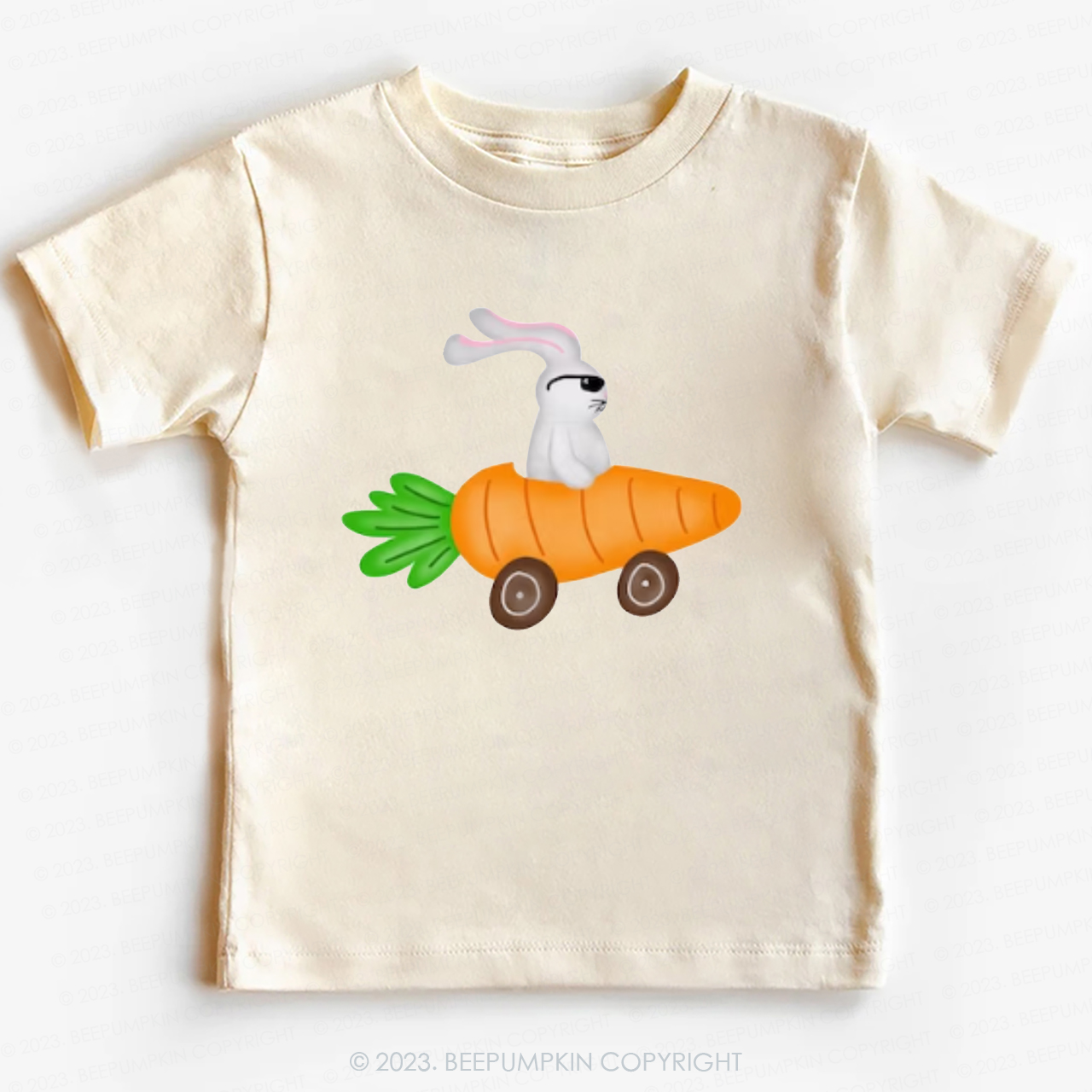 Easter Bunny Car -Toddler Tees