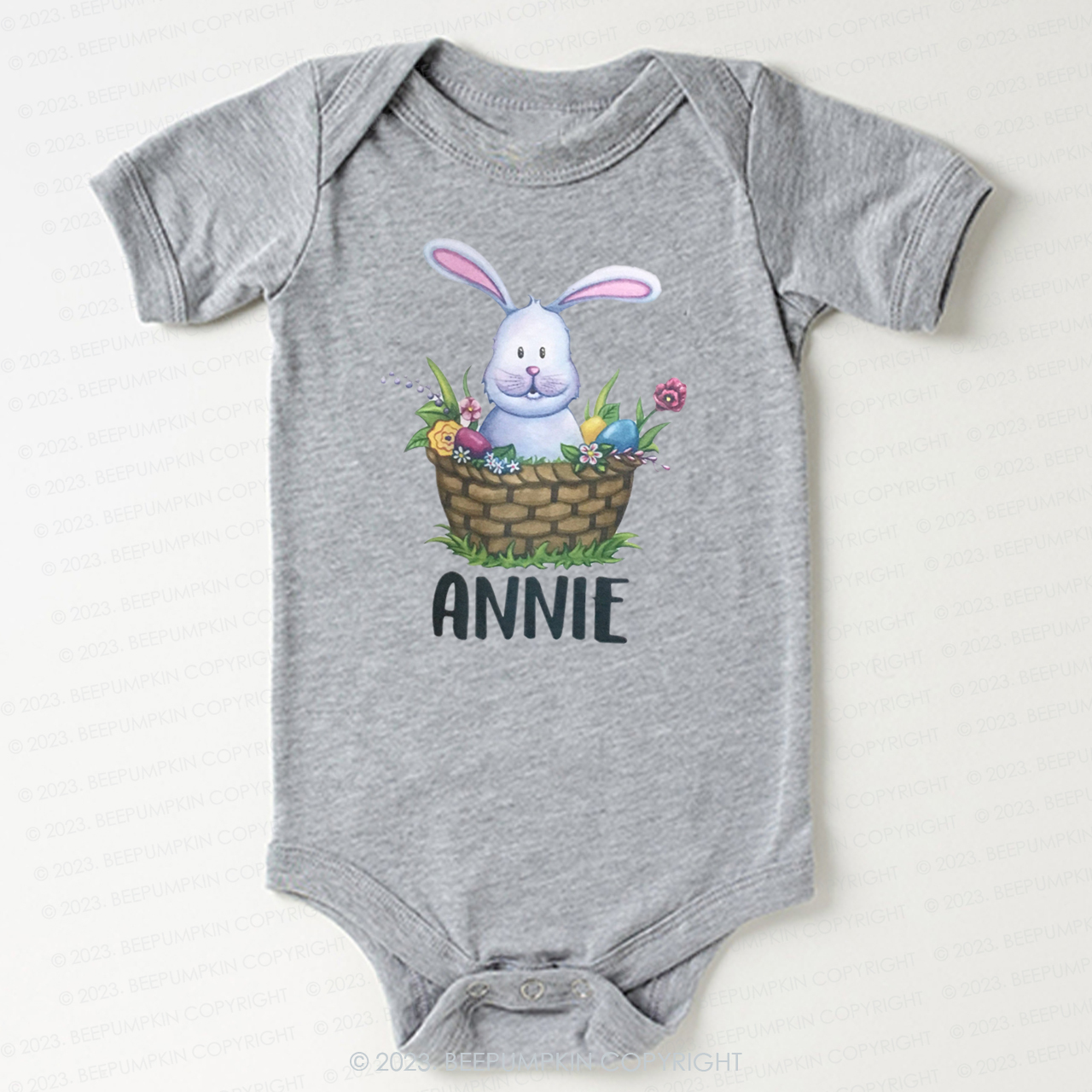 Personalized Easter Spring Bodysuit For Baby