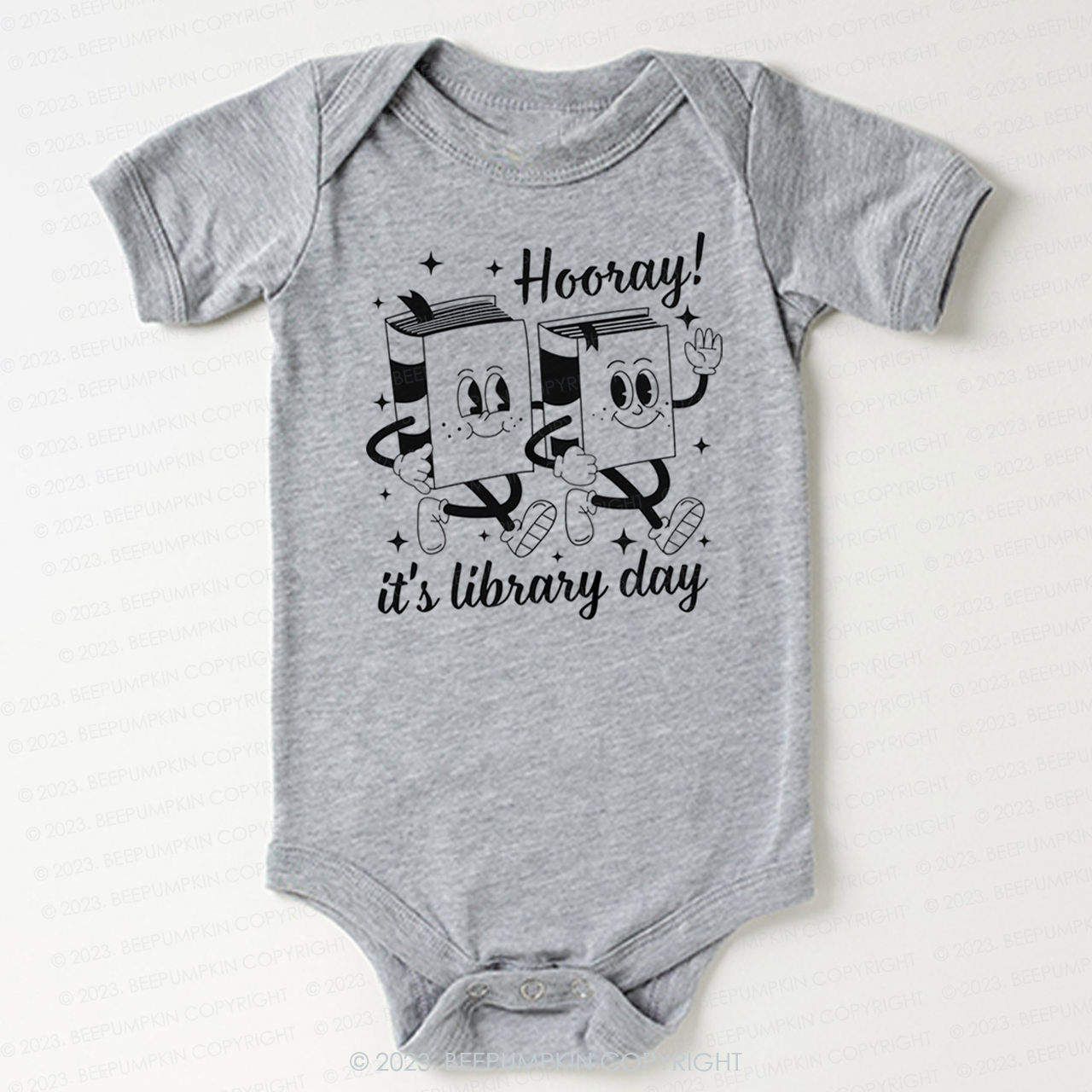 Hooray It's Library Bodysuit For Baby