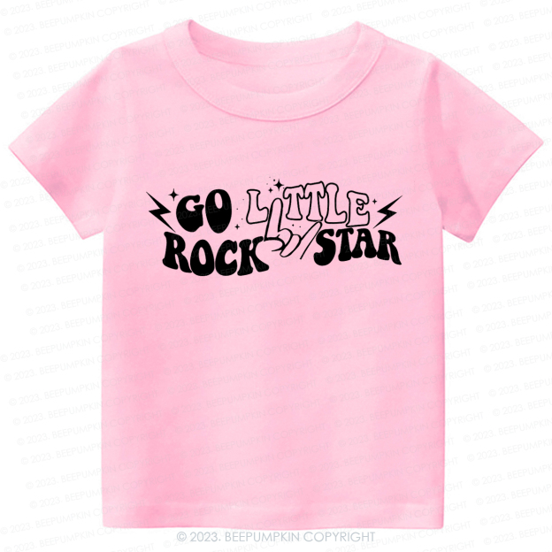 Go Little Rock Star Kids Shirt