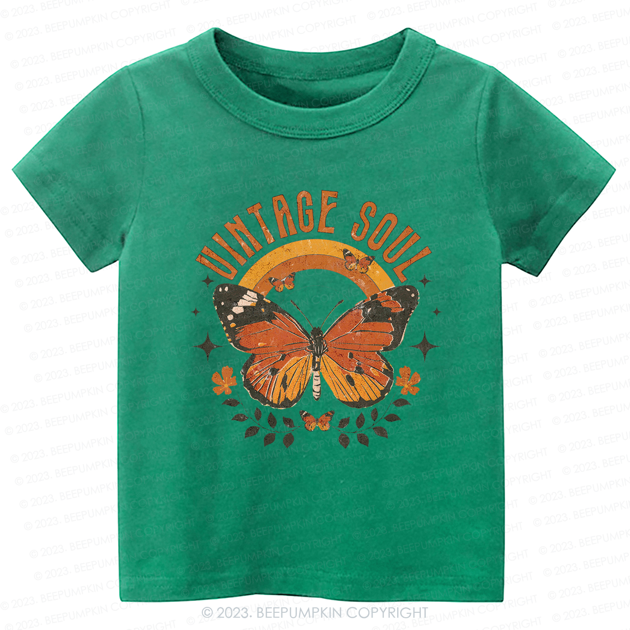 Vintage Soul Cute Girls Boho Kids Shirt