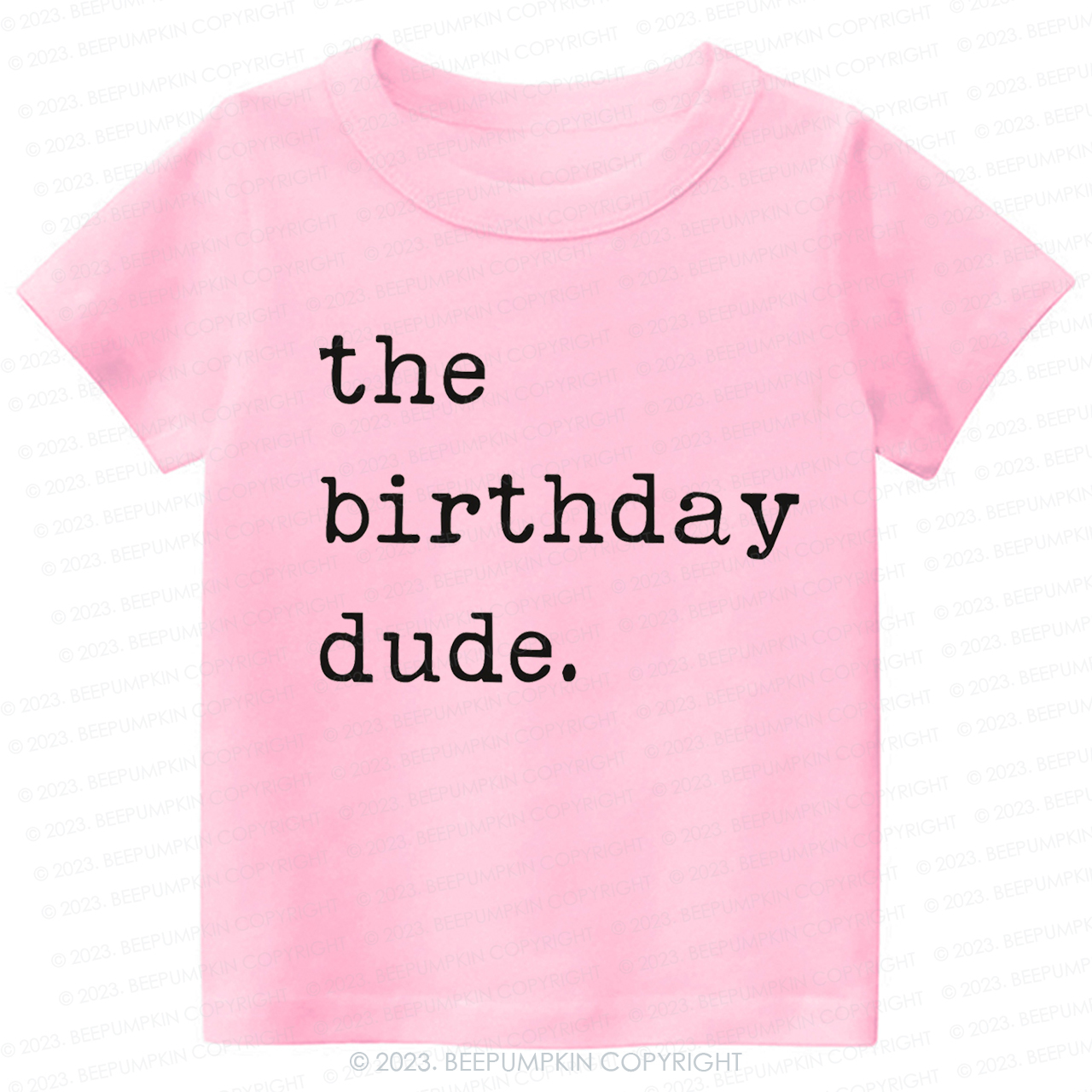  The Birthday Dude Kids Shirt