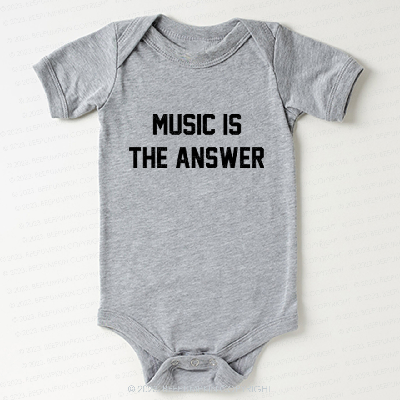 Music Is The Answer Bodysuit For Baby