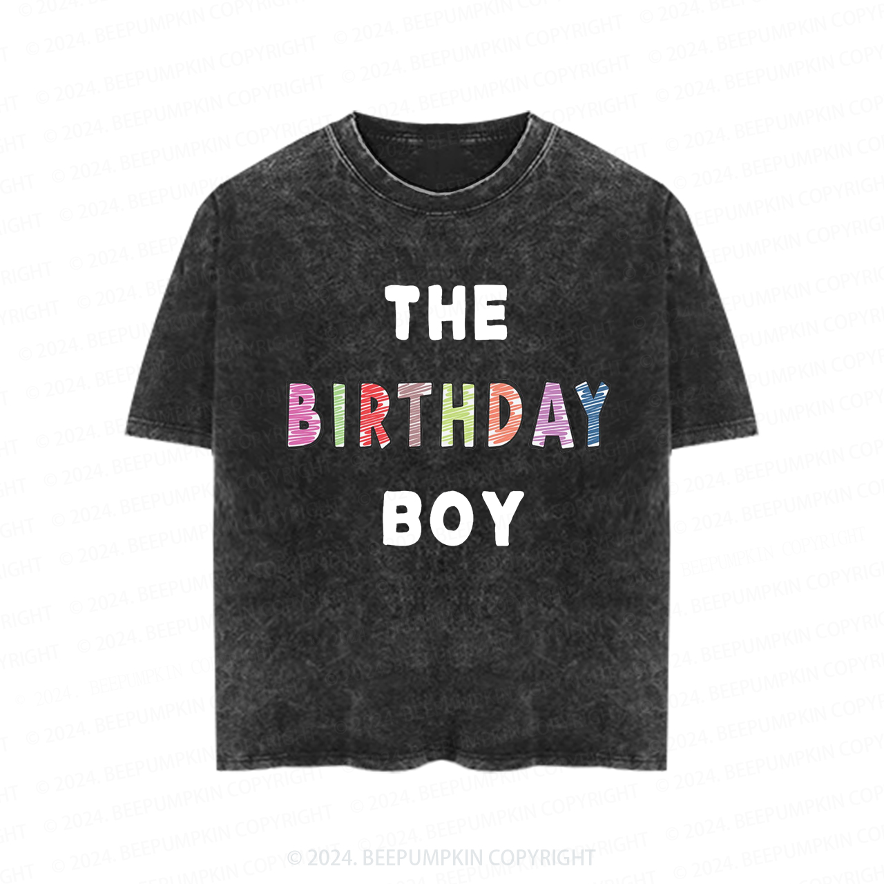 The Birthday Boy And Girl Toddler&Kids Washed Tees         