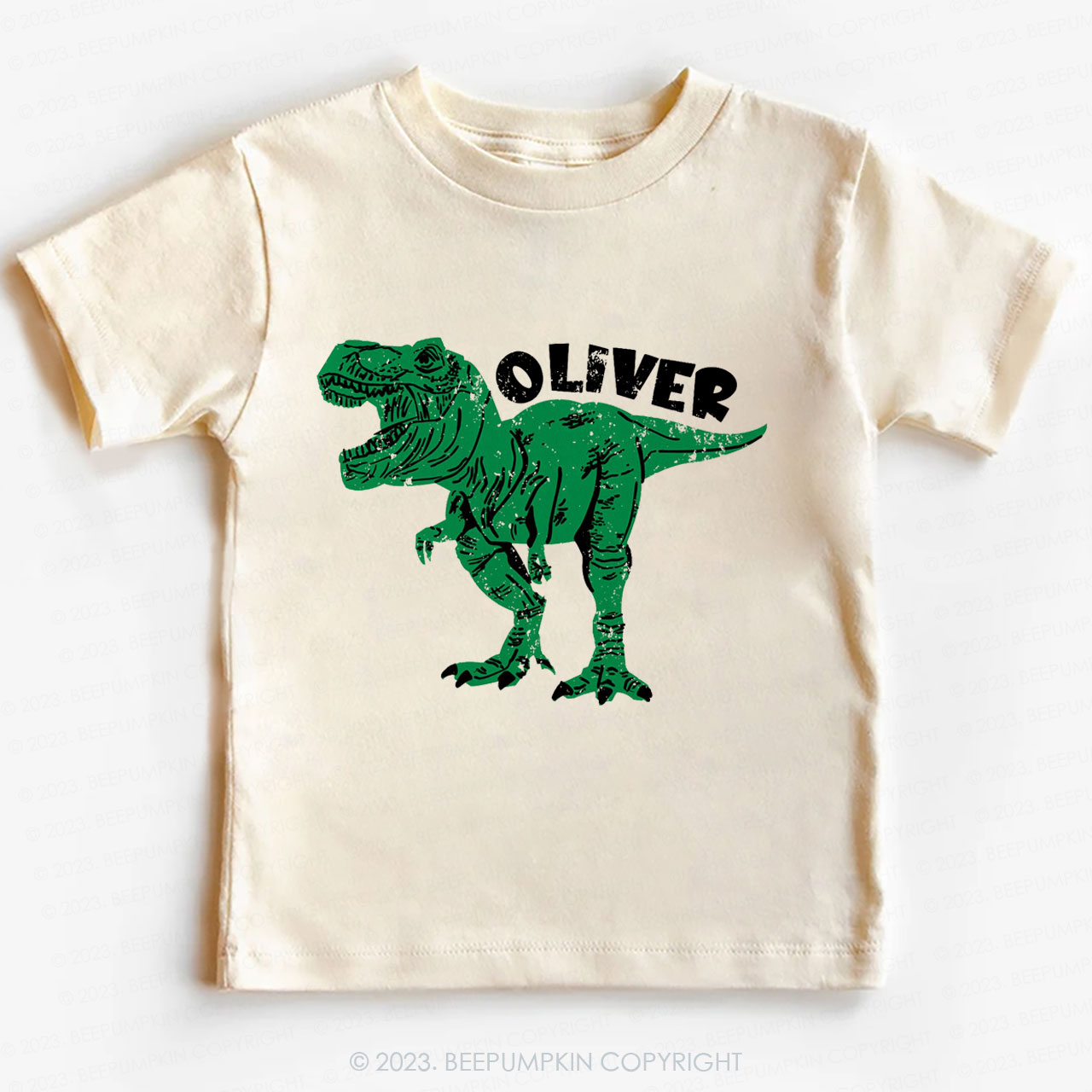 Personalized Dinosaur Kids Shirt