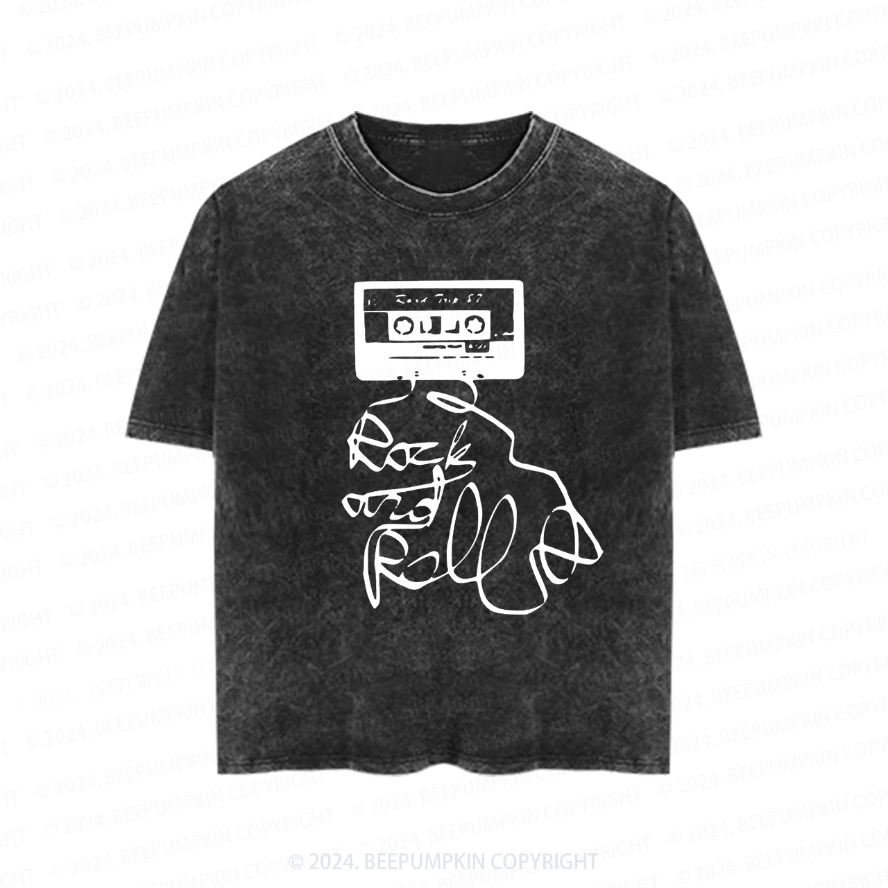 Cassette Tape Toddler&Kids Washed Tees         