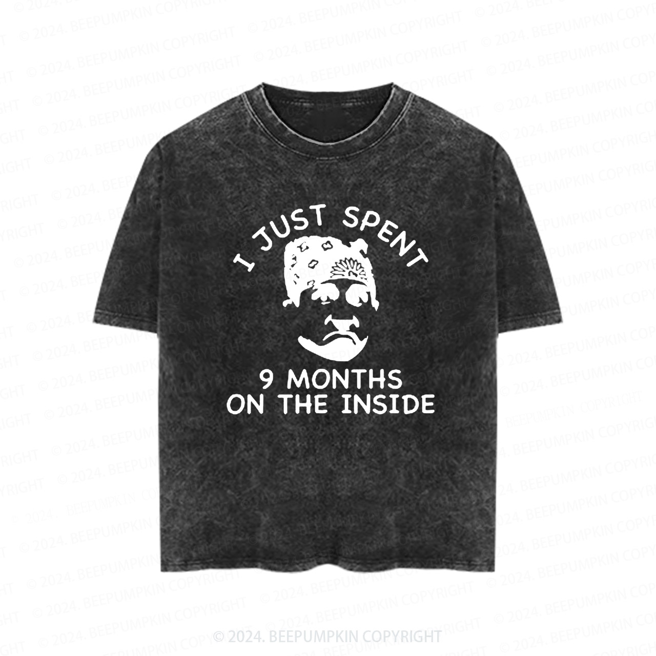 I Just Spent 9 Months On The Inside Toddler&Kids Washed Tees         