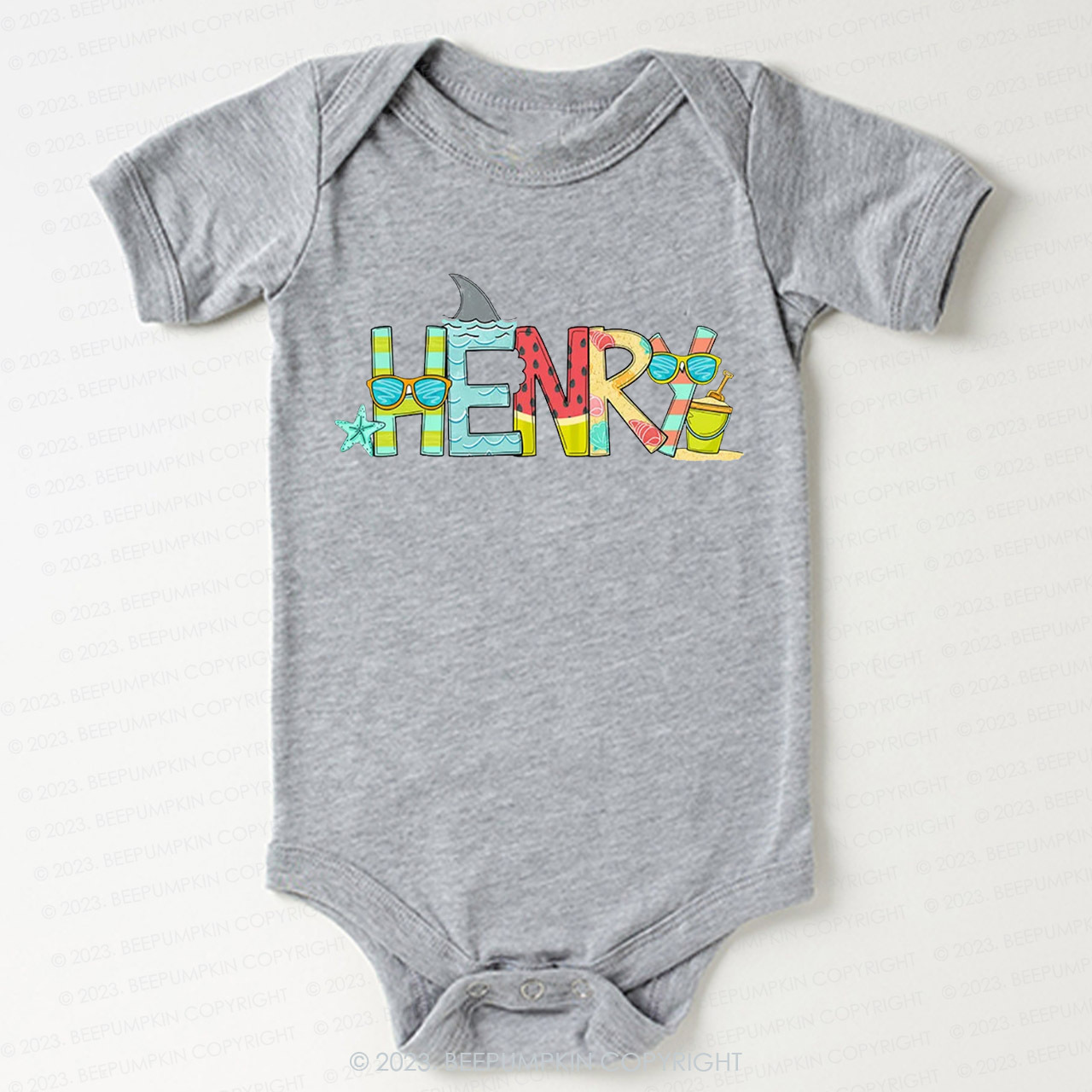 Personalized Summer Bodysuit For Baby