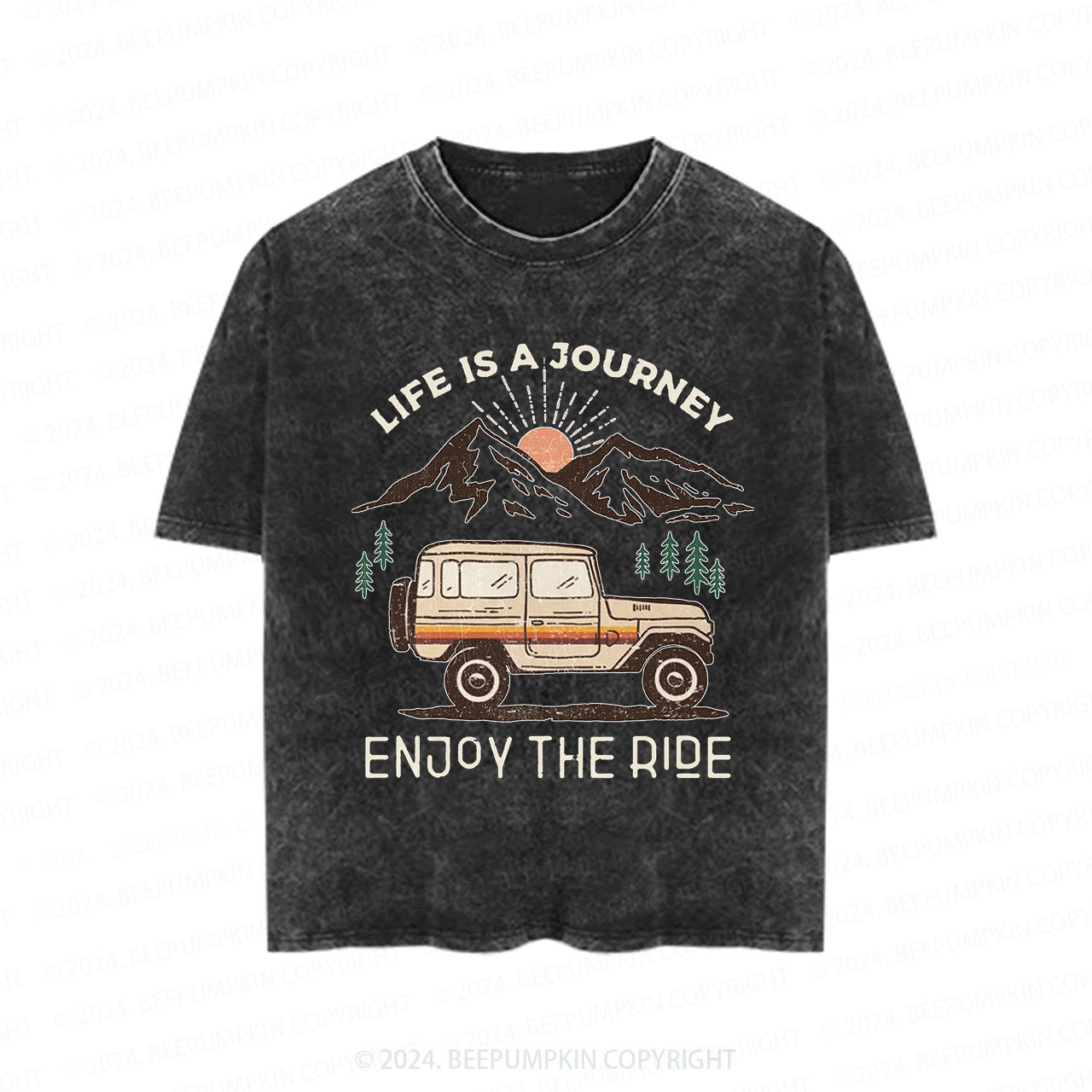 Vacay Vibes Neon Toddler&Kids Washed Tees          Sale-Beepumpkin™