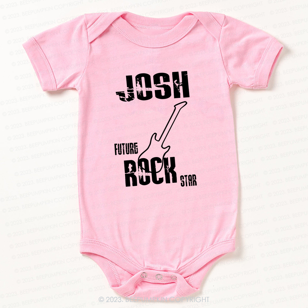  Personalised Future Rockstar Bodysuit For Baby 7