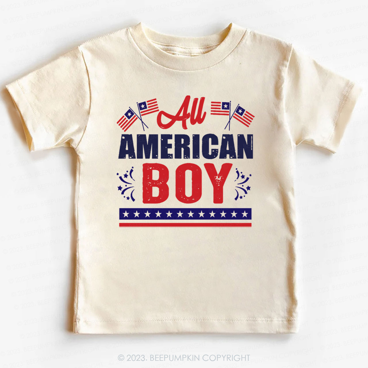 All American Neutral Shirt For Kids