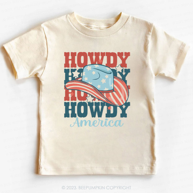 Howdy Cowboy Shirt For Kids