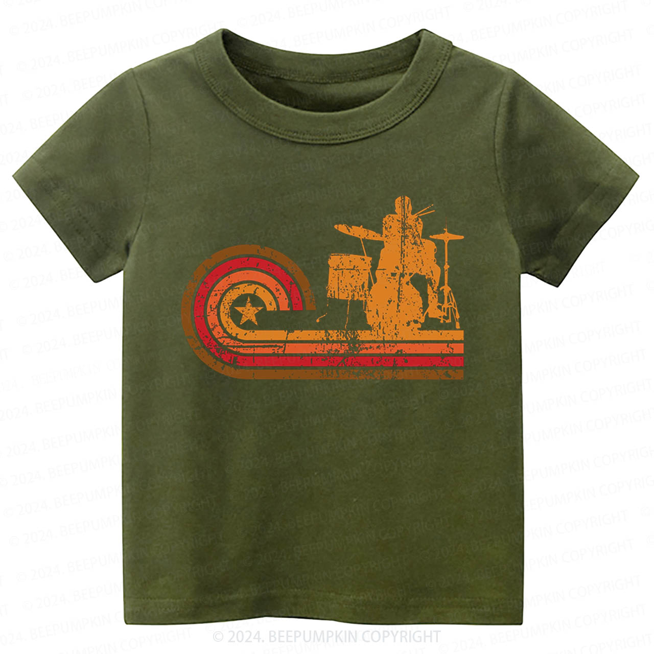 HUGS N KISSES Heavy Metal Toddler&Kids Tees 8