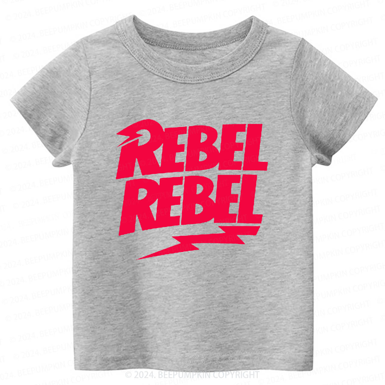 David Bowie Rebel Rebel Toddler&Kids Tees 8