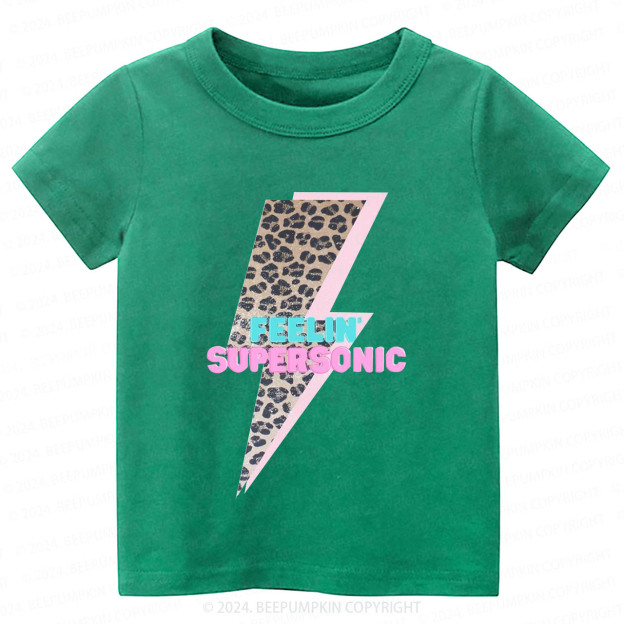 Rock Leopard Toddler&Kids Tees 8