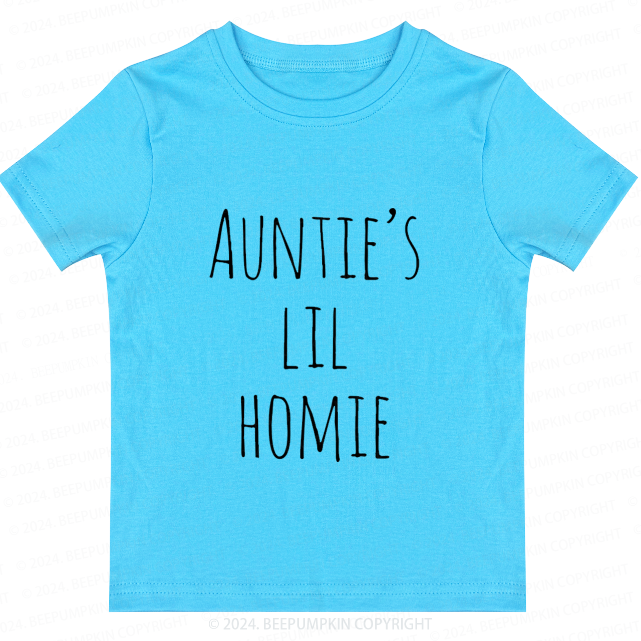 Auntie's Lil' Homie Toddler&Kids Tees 7