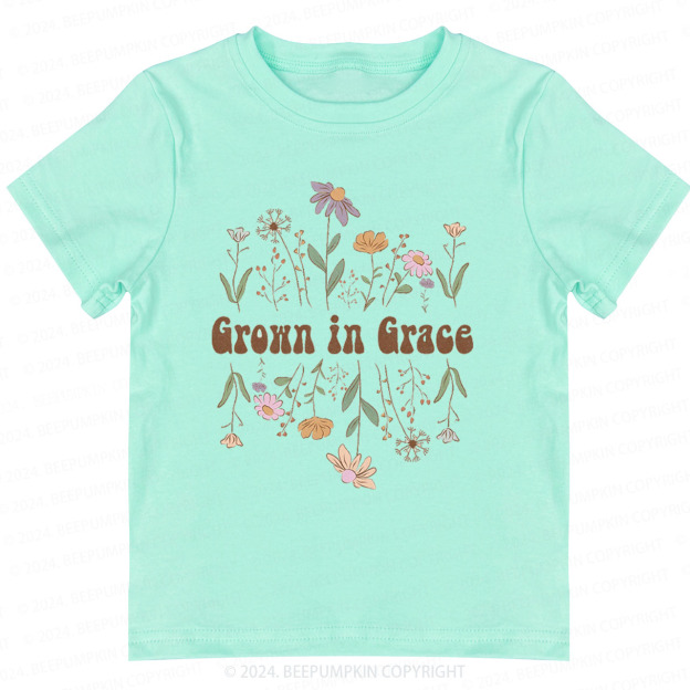 Grown In Grace Toddler&Kids Tees 