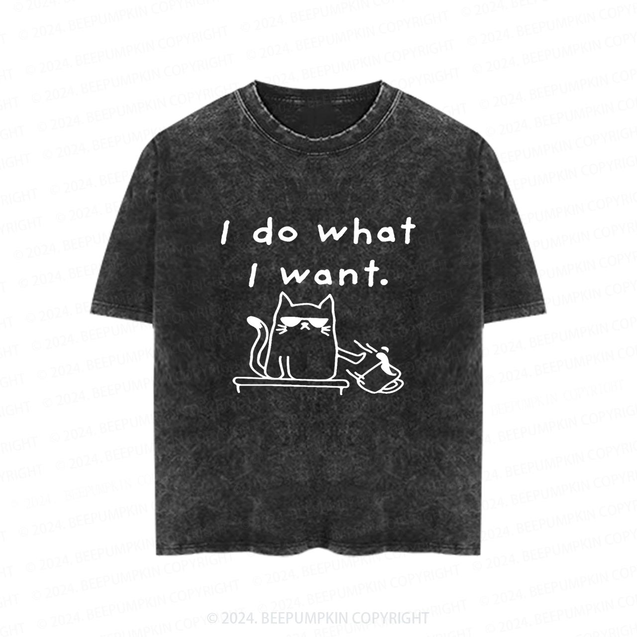 Grumpy Cat Toddler&Kids Washed Tees          