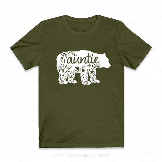 Auntie Bear Auntie Shirt