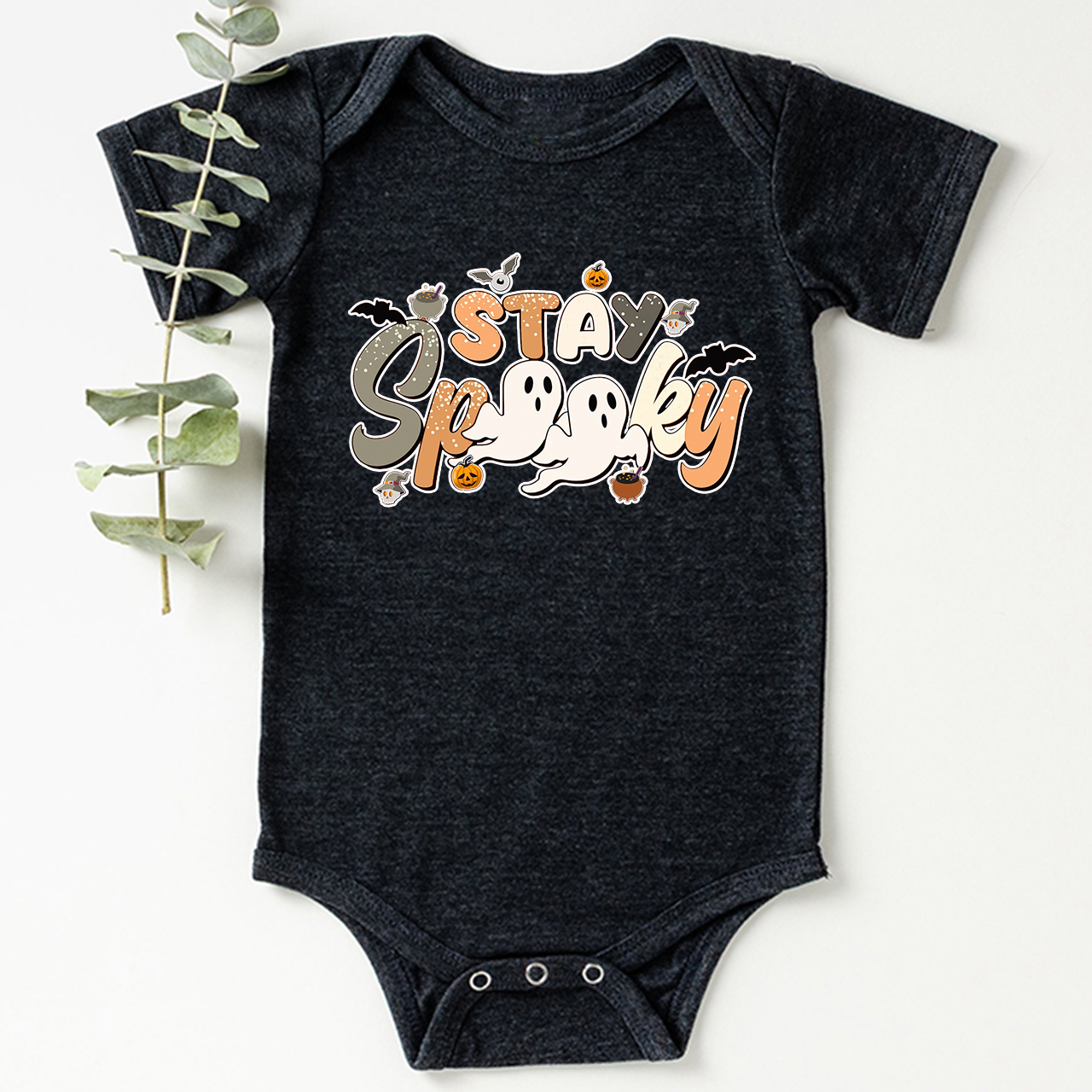 Stay Spooky Halloween Bodysuit For Baby