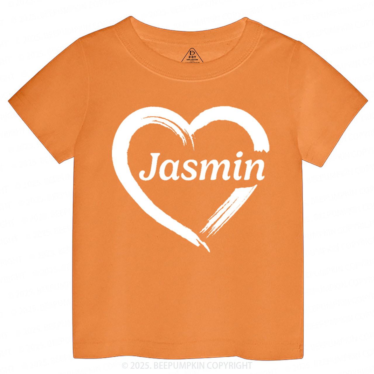 Personalized Name Toddler&Kid's Tees Beepumpkin