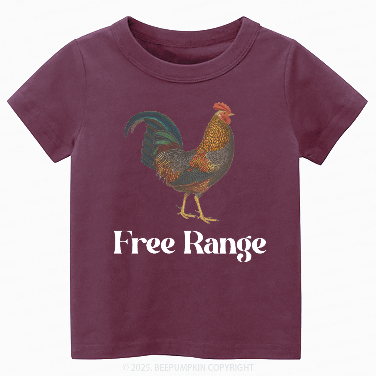 Free Range Chicken Toddler&Kid's Tees Beepumpkin