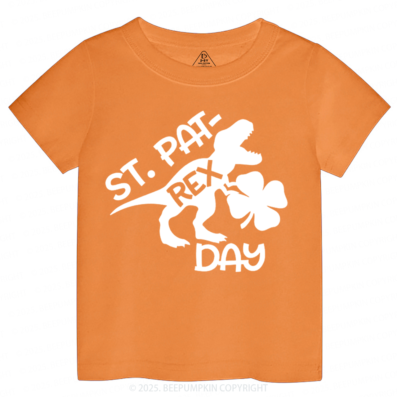 St. Pat-Rex Day Toddler&Kid's Tees Beepumpkin