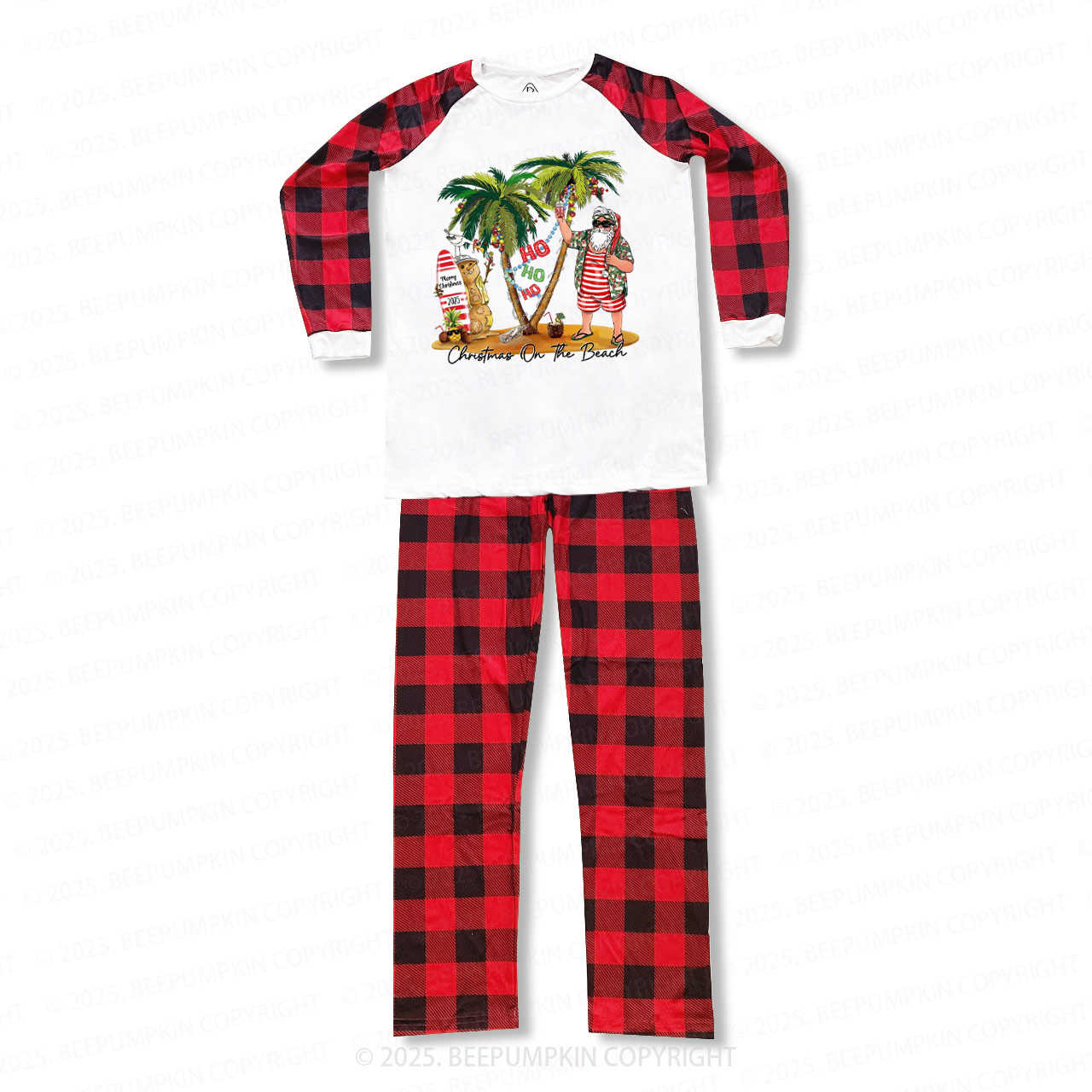 2025 Christmas Beach Family Matching Pajamas
