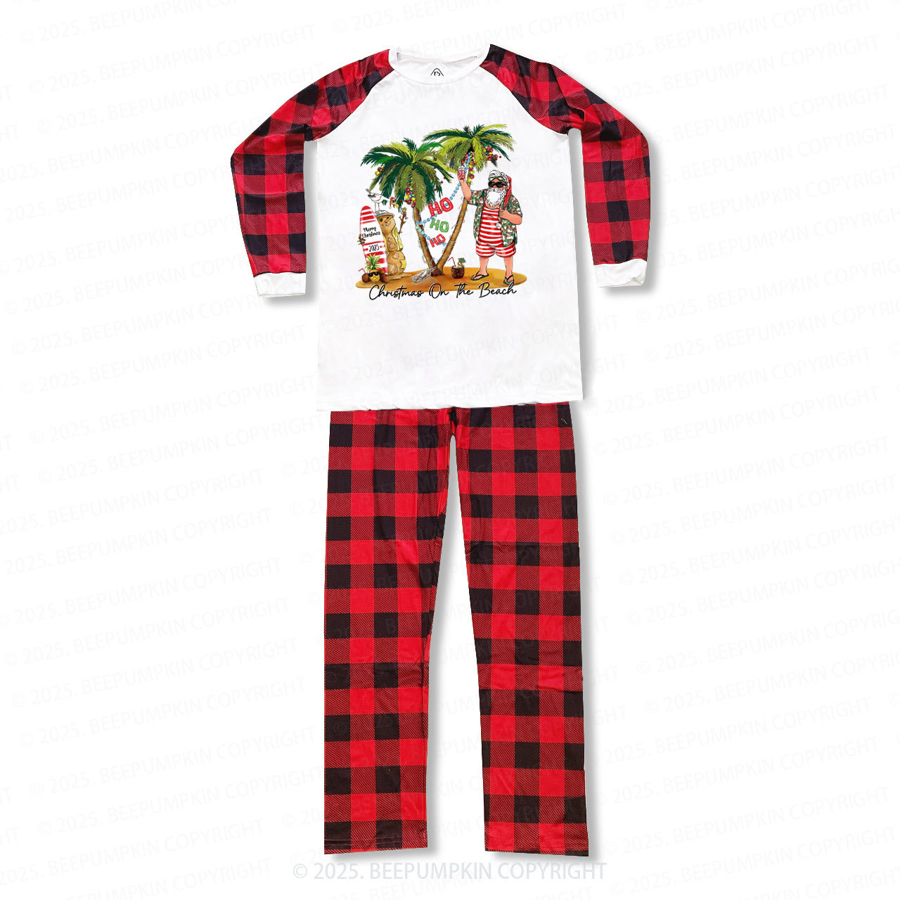 2025 Christmas Beach Family Matching Pajamas