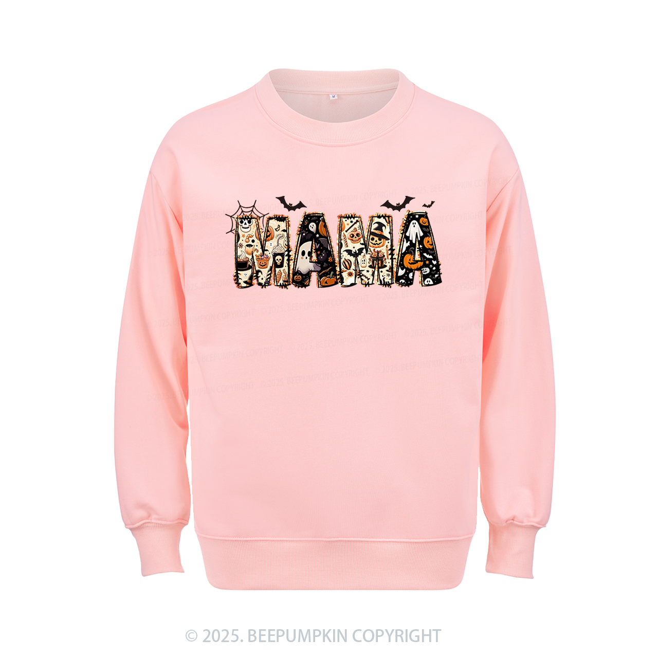 Personalized Halloween Mama Sweatshirt Beepumpkin