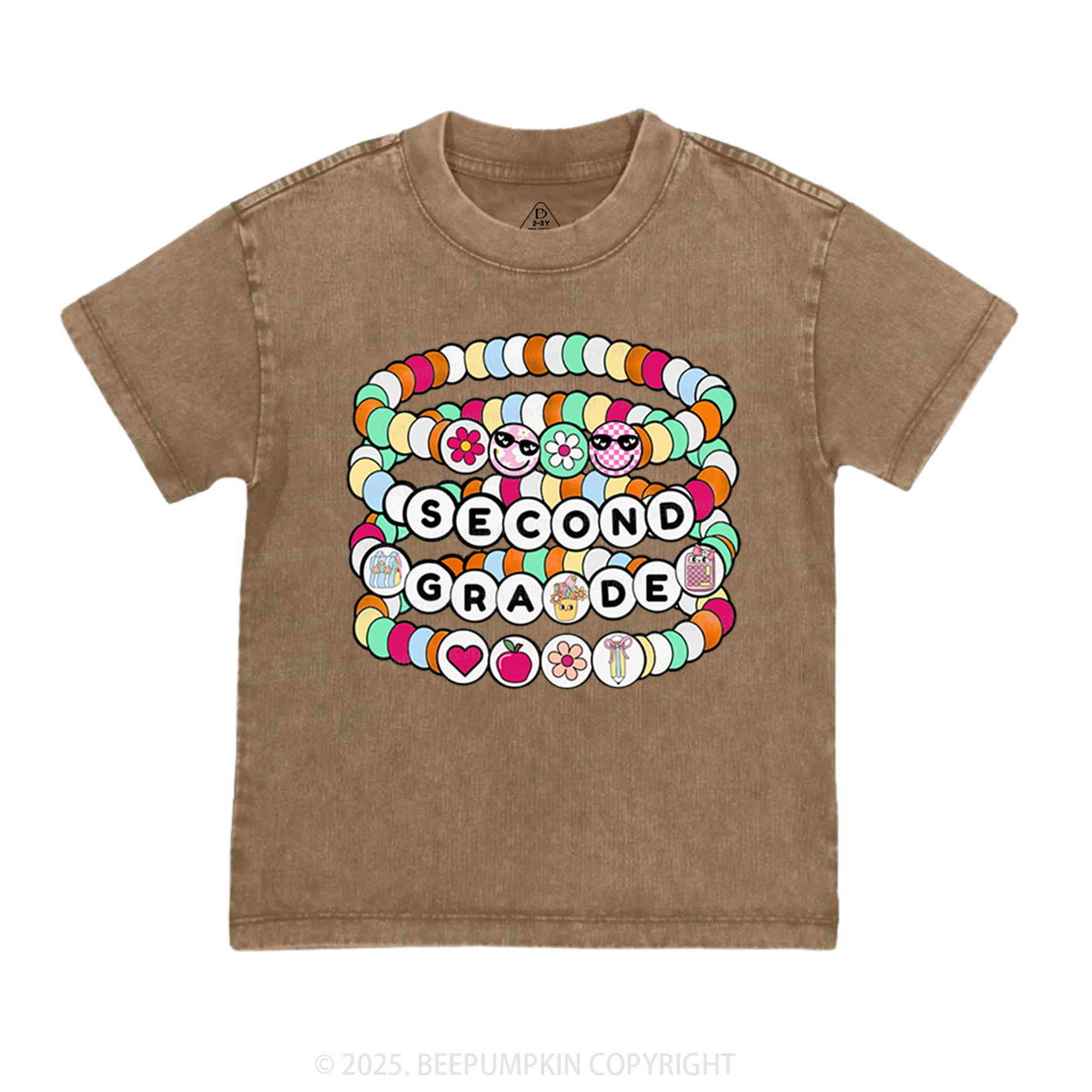 Personalized Friendship Bracelet Toddler&Kids Washed Tees