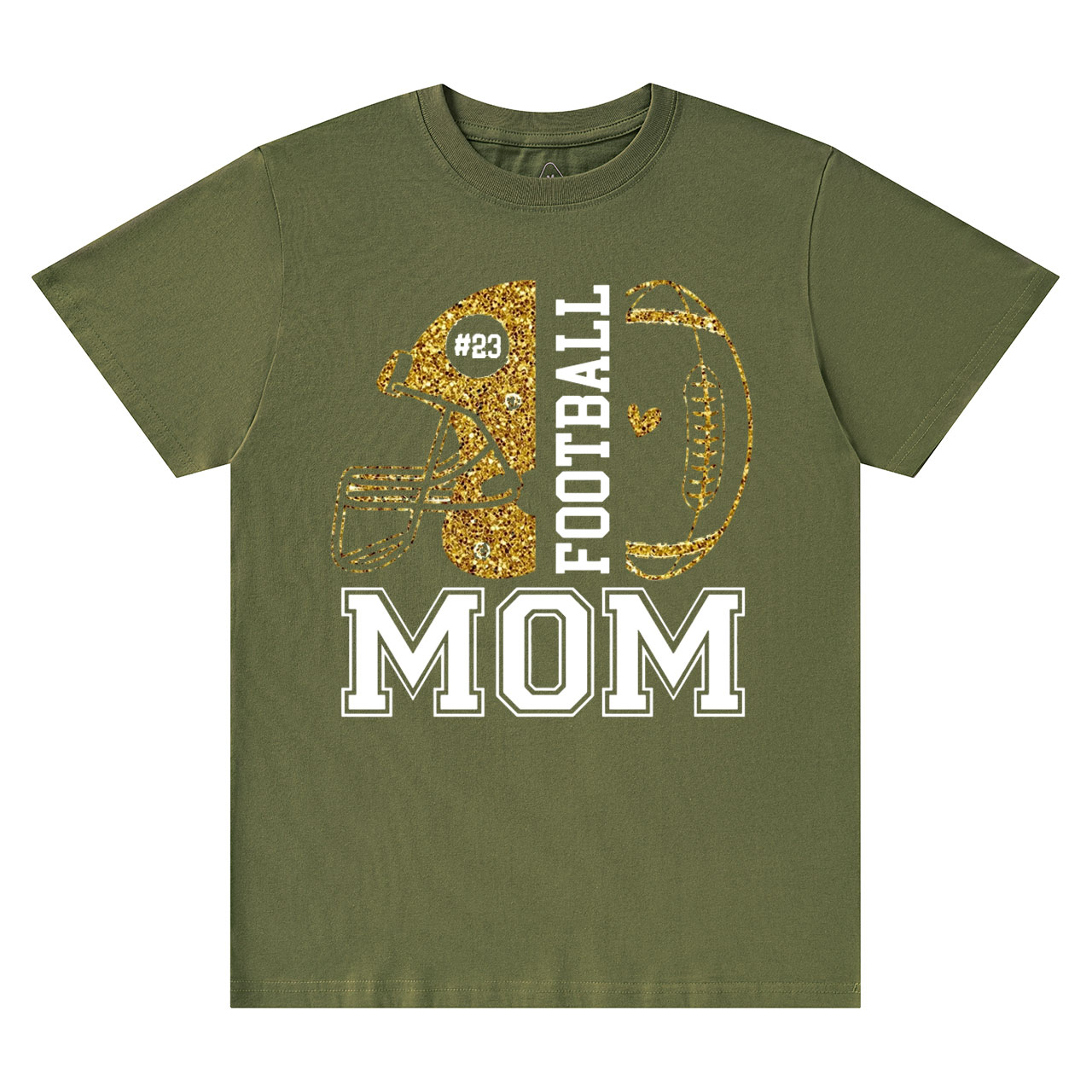 Personalized Football Mom T-Shirts Beepumpkin