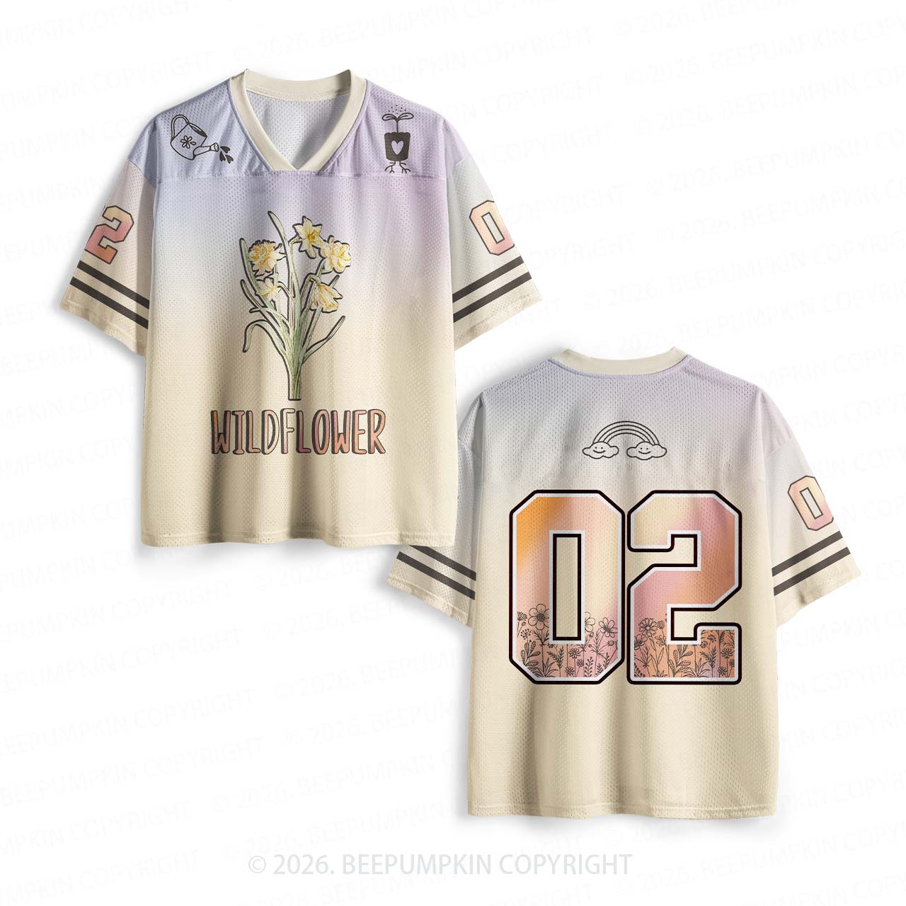 Raising A Wildflower And Wildflower Mesh Jersey For Family
