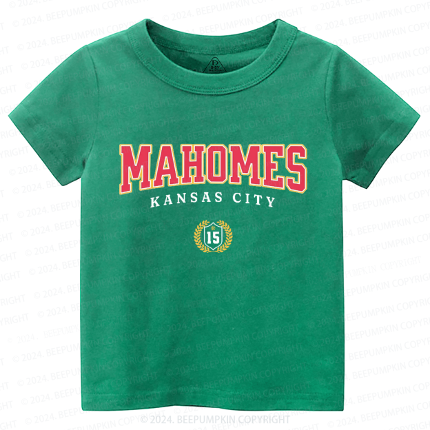 Mahomes Toddler&Kids Tees Beepumpkin 