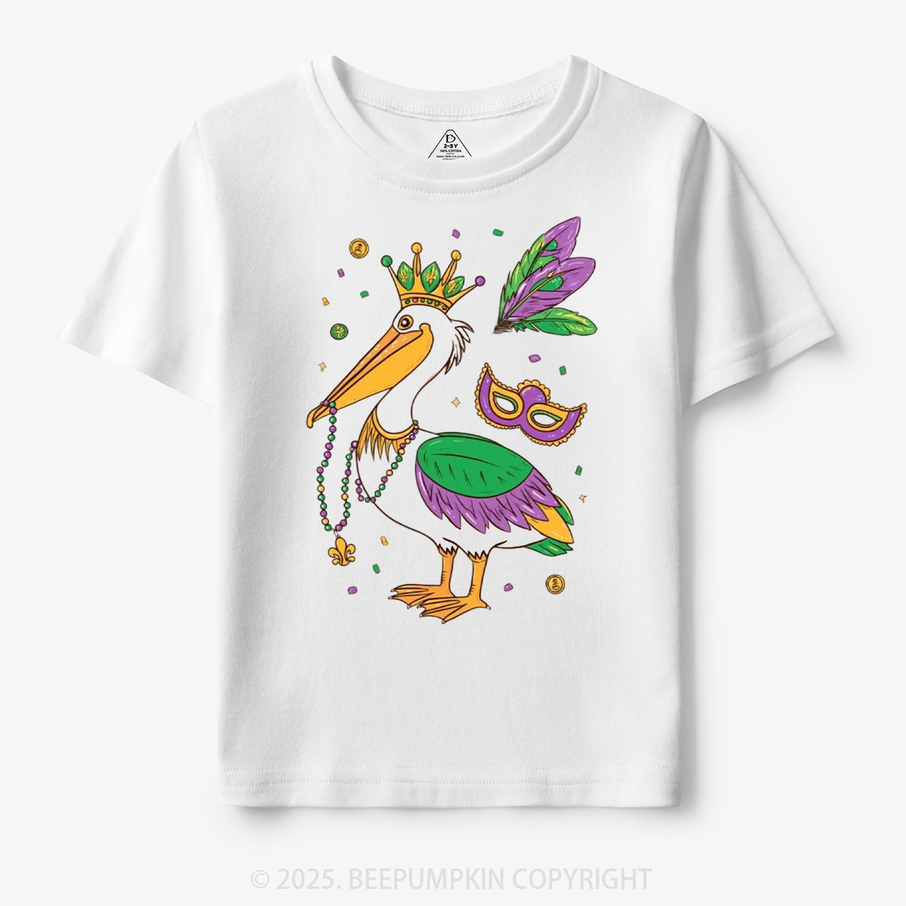 Beads & Feathers Fun Toddler&Kid's Tees Beepumpkin