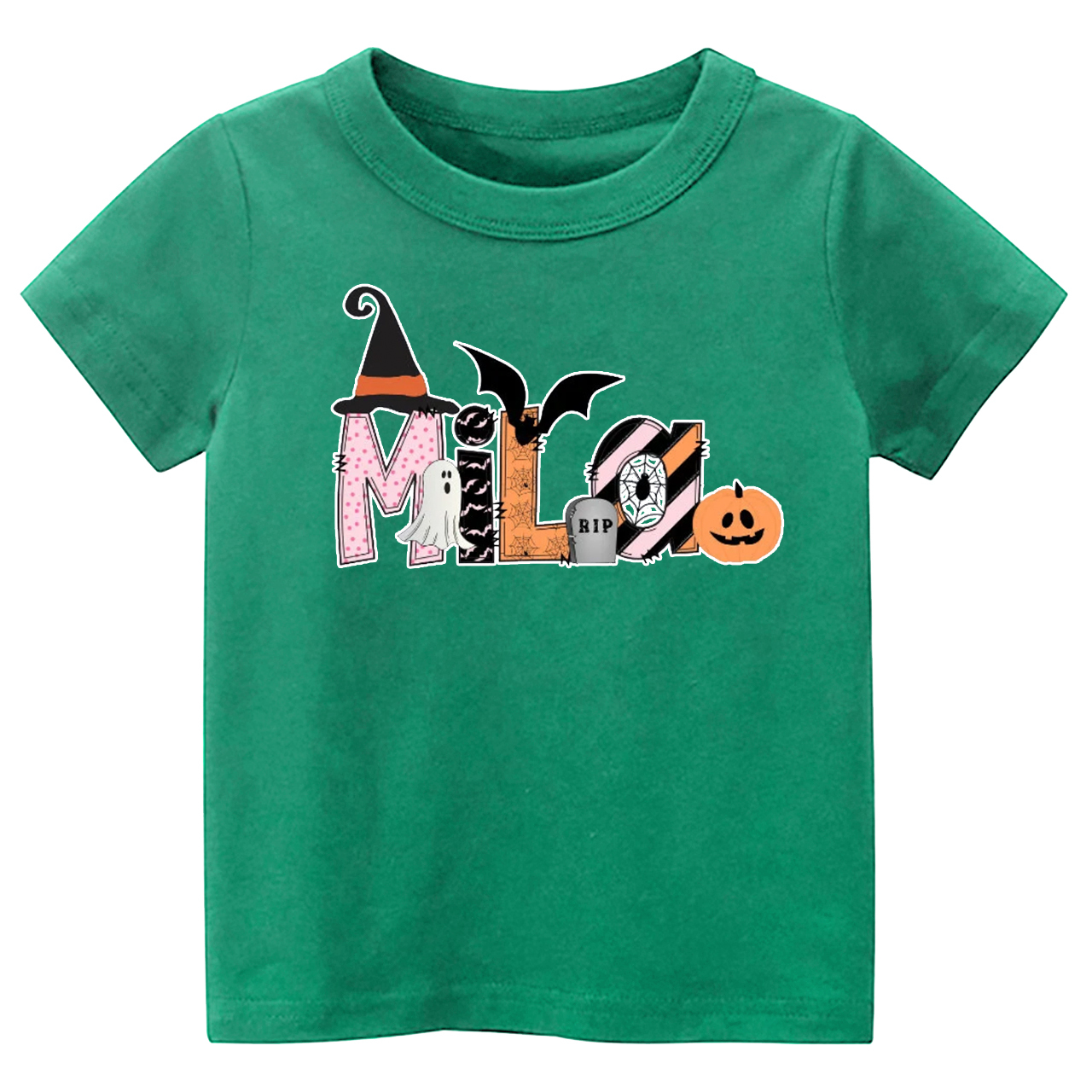 Personalized Halloween Name Kids Shirt 