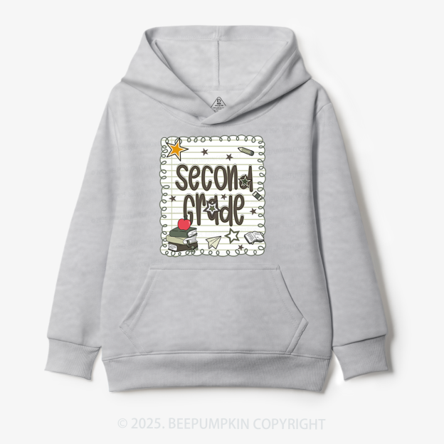 Personalized Starry School Days Kid's Hoodies Beepumpkin