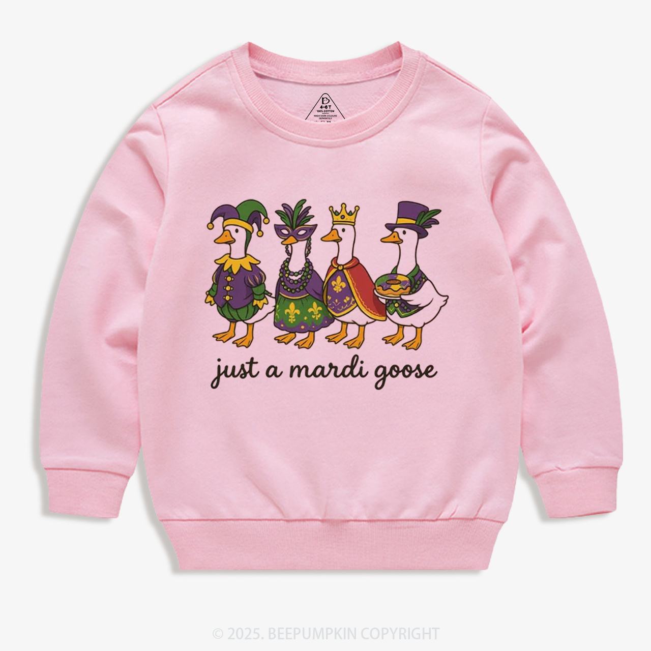 Just A Mardi Goose Kid's Sweatshirt