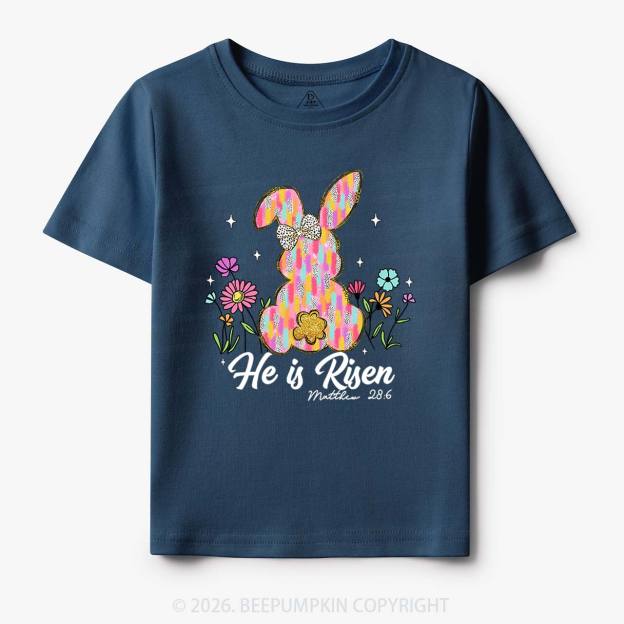 Risen In Bloom Faith & Flowers Toddler&Kids Tees