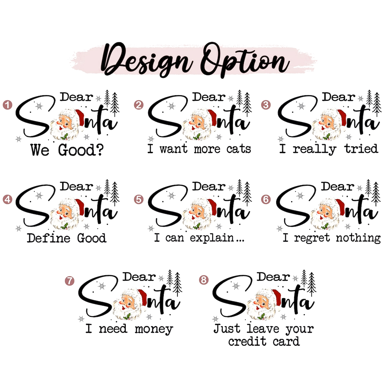 Personalized Dear Santa I Want to Say to you Family Matching Pajamas Beepumpkin