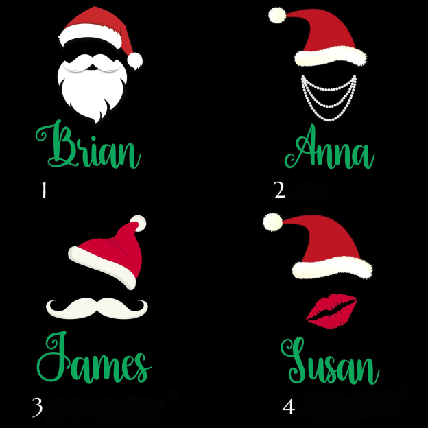Personalized Funny Christmas Avatar Family Matching Pajamas