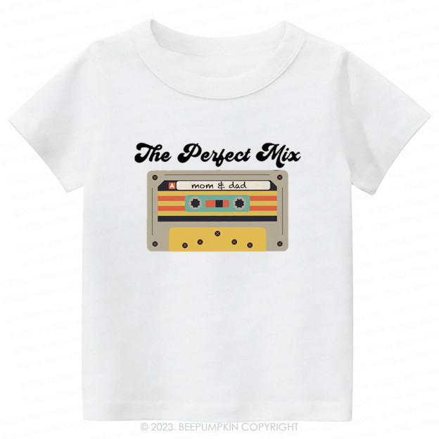 The Perfect Mix  I Love My Mom & Dad -Toddler Tees