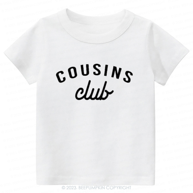 Cousin Club Simple and Stylish -Toddler Tees