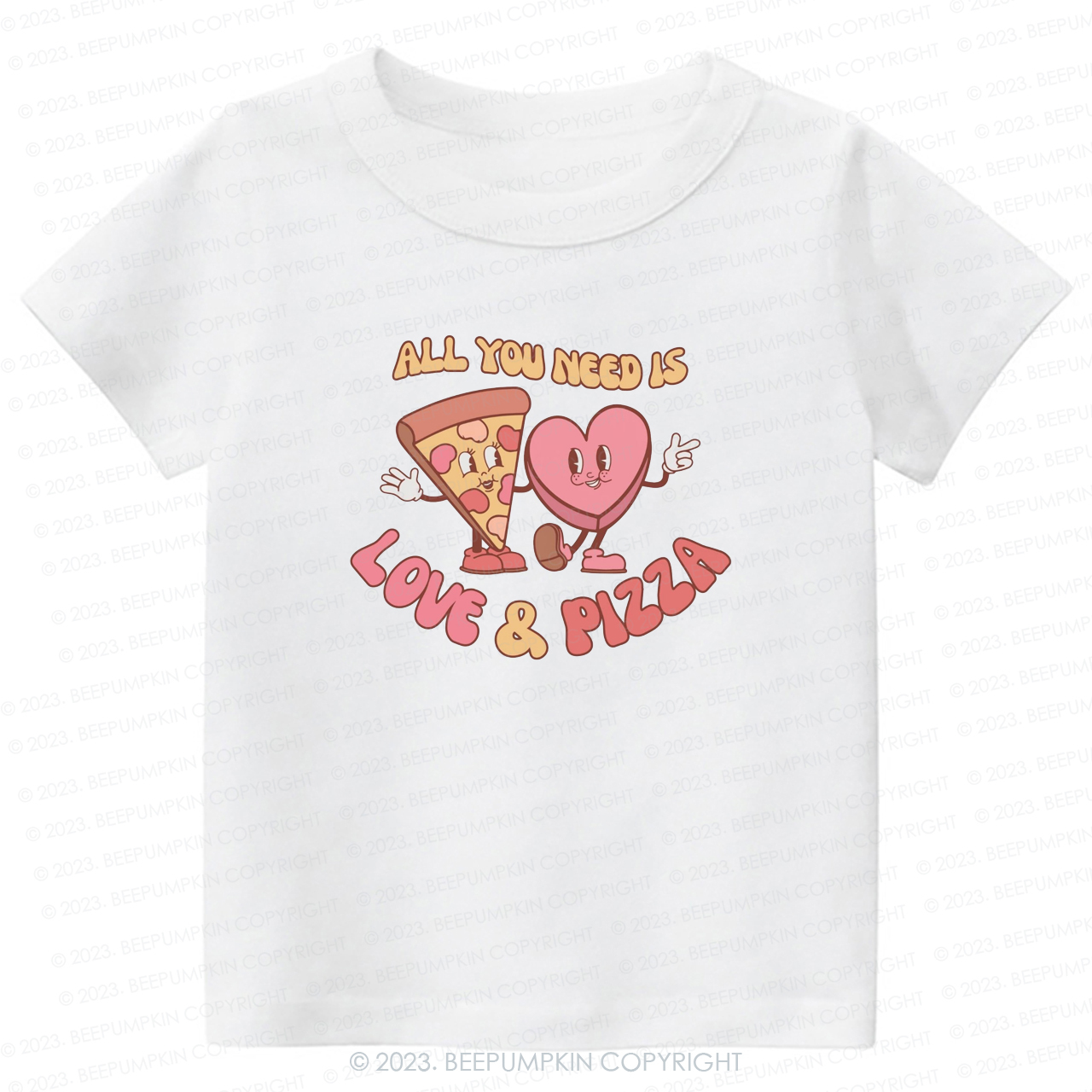 All You Need is Love and Pizza -Toddler Tees