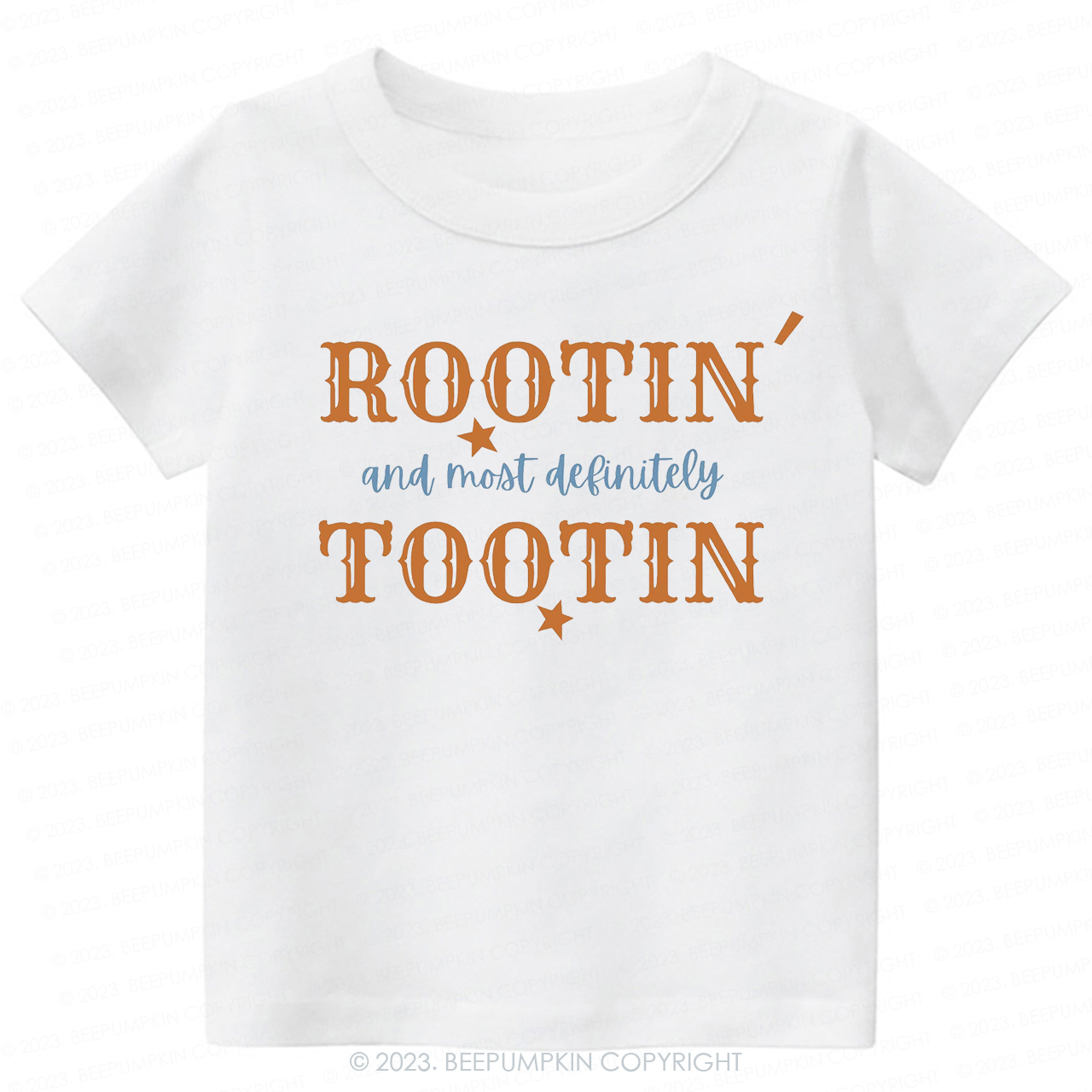 Rootin And Most Definitely Tootin -Toddler Tees