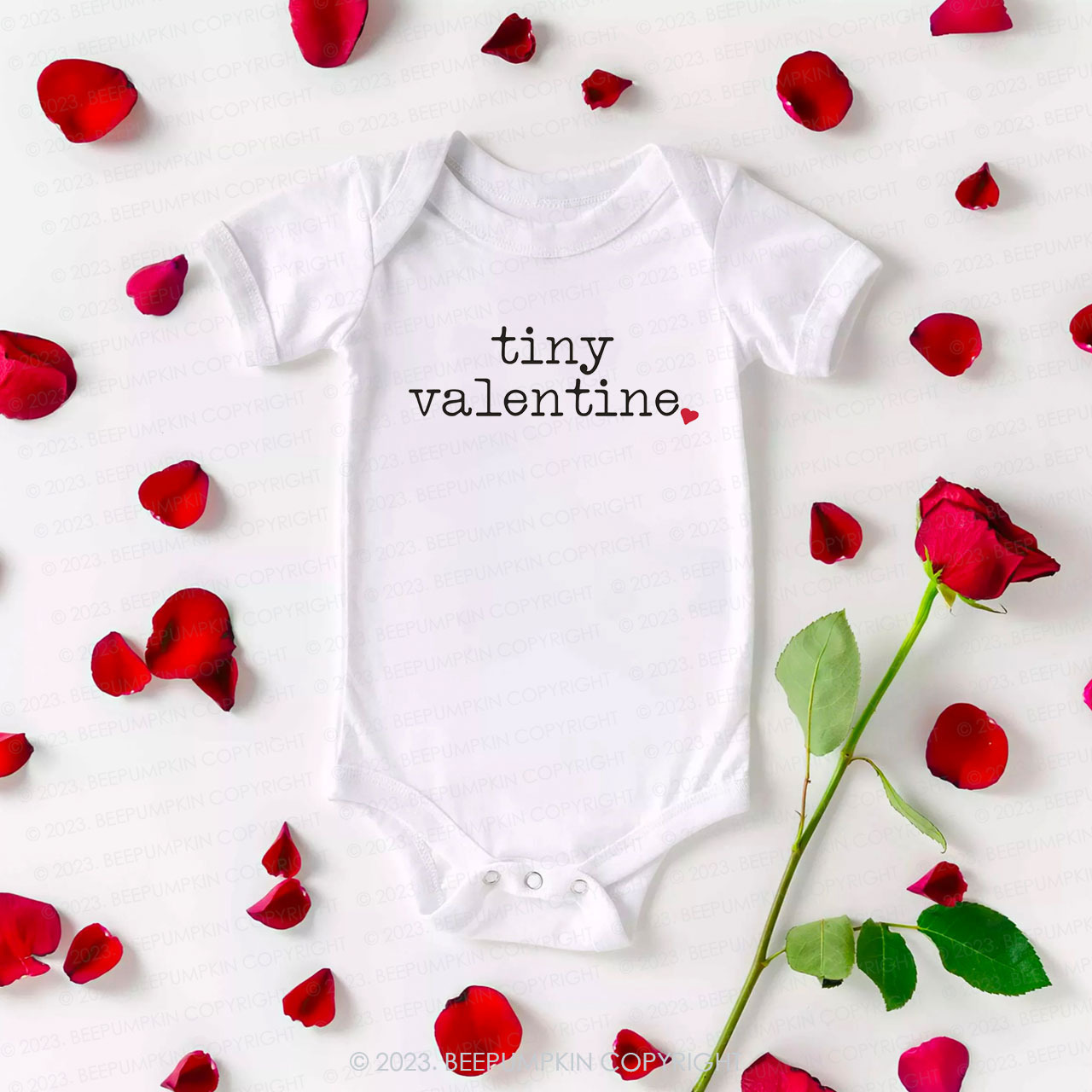Tiny Valentine Bodysuit For Baby