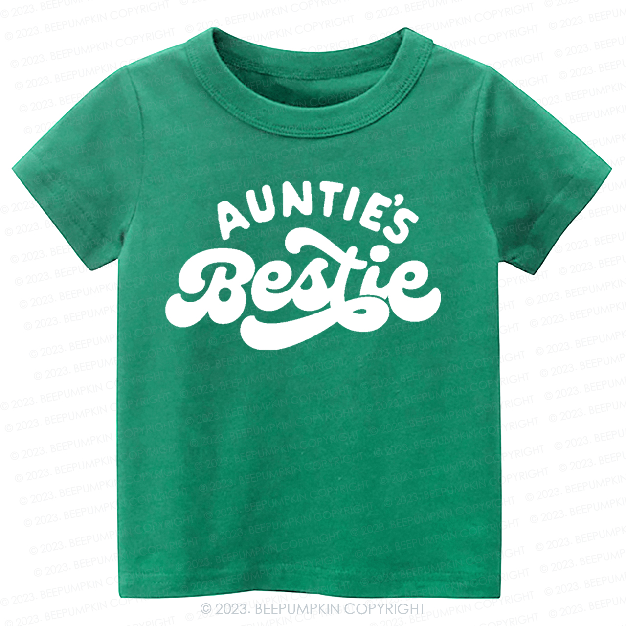 Cute  Auntie's Bestie -Toddler Tees