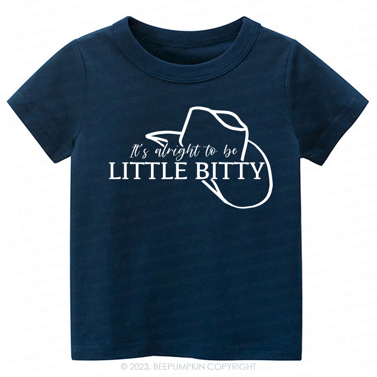 It's Alright To Be Little Bitty-Toddler Tees