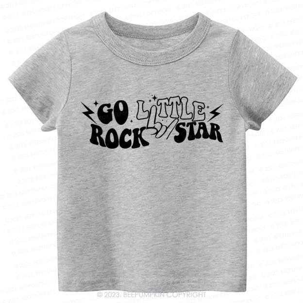 Go Little Rock Star Kids Shirt