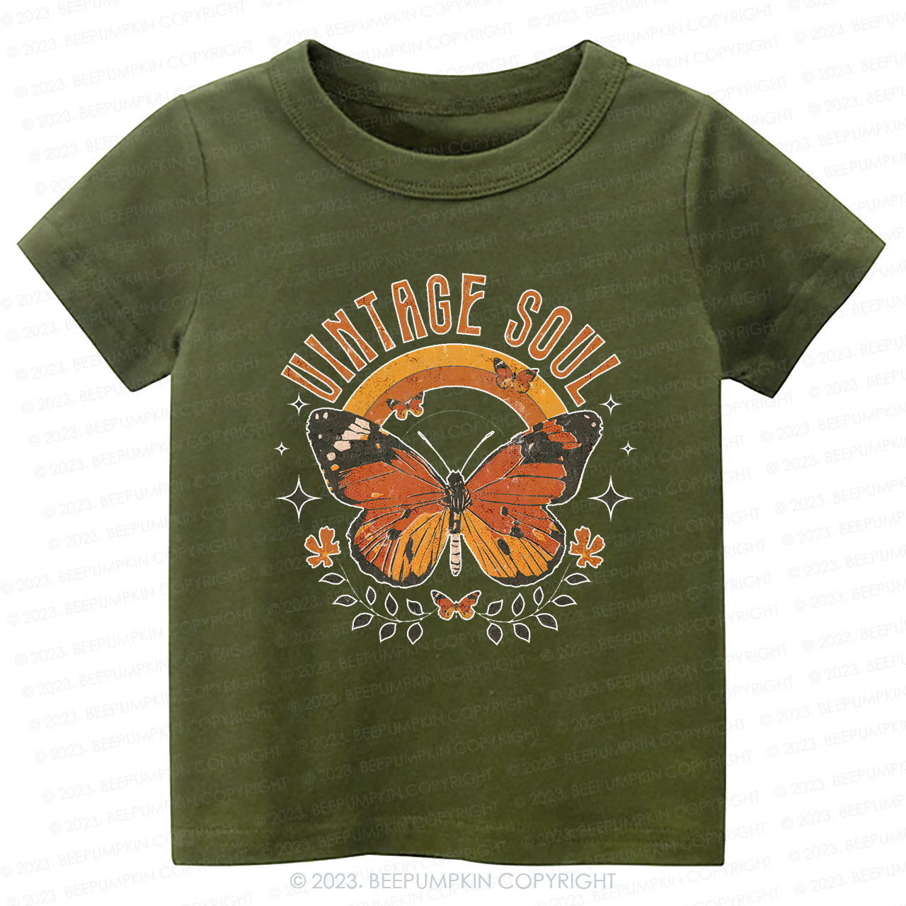 Vintage Soul Cute Girls Boho Kids Shirt